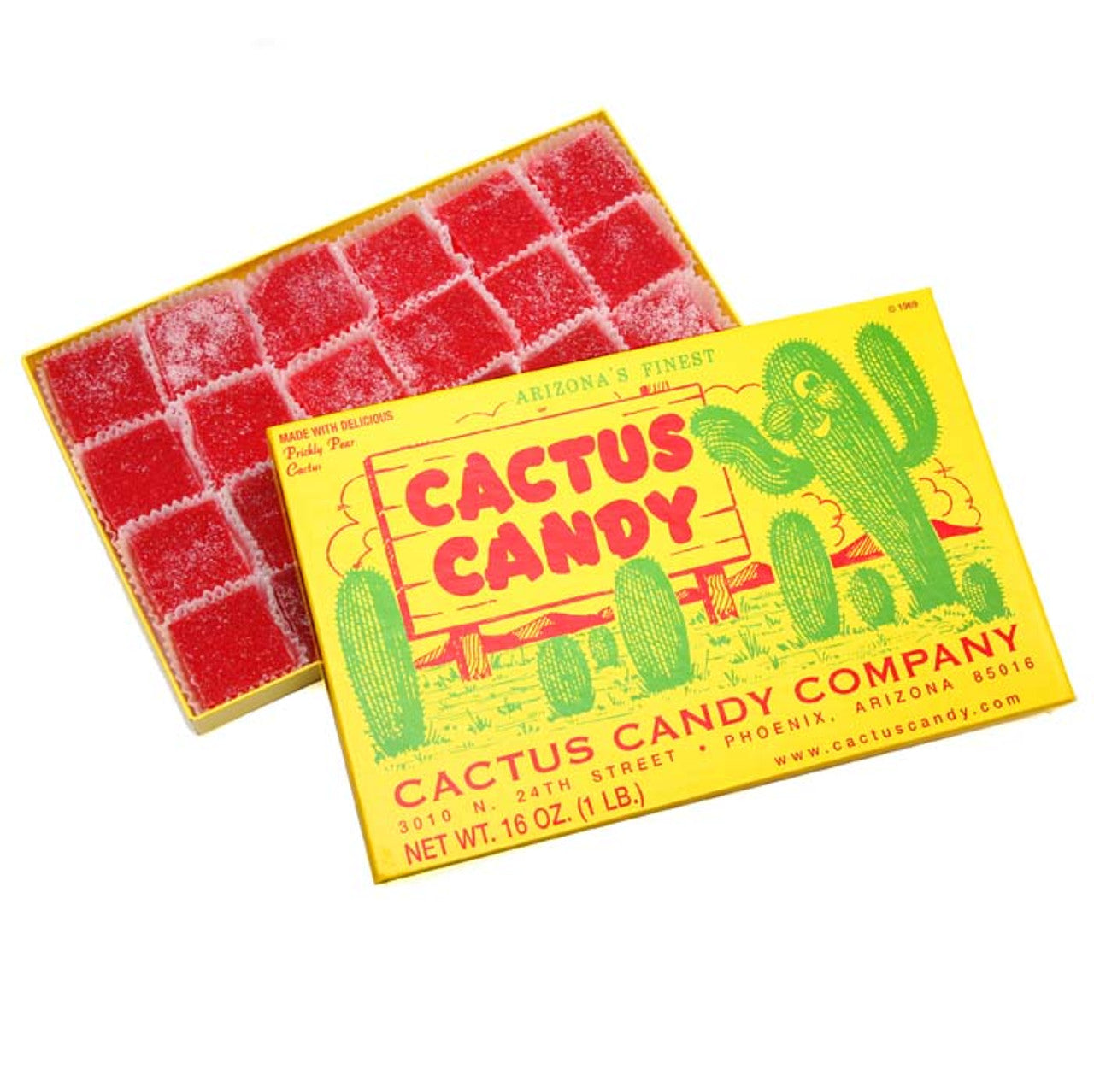 Prickly Pear Cactus Candy 16 oz. Box