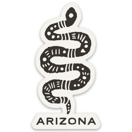 Arizona Rattlesnake Sticker