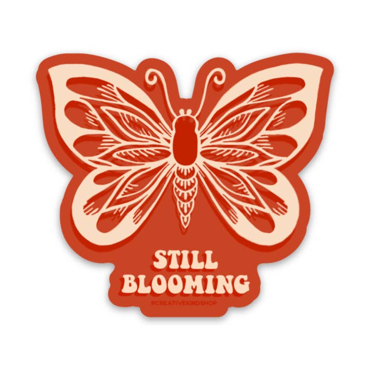 Still Blooming Sticker