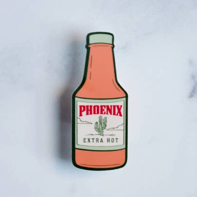 Hot Sauce Sticker