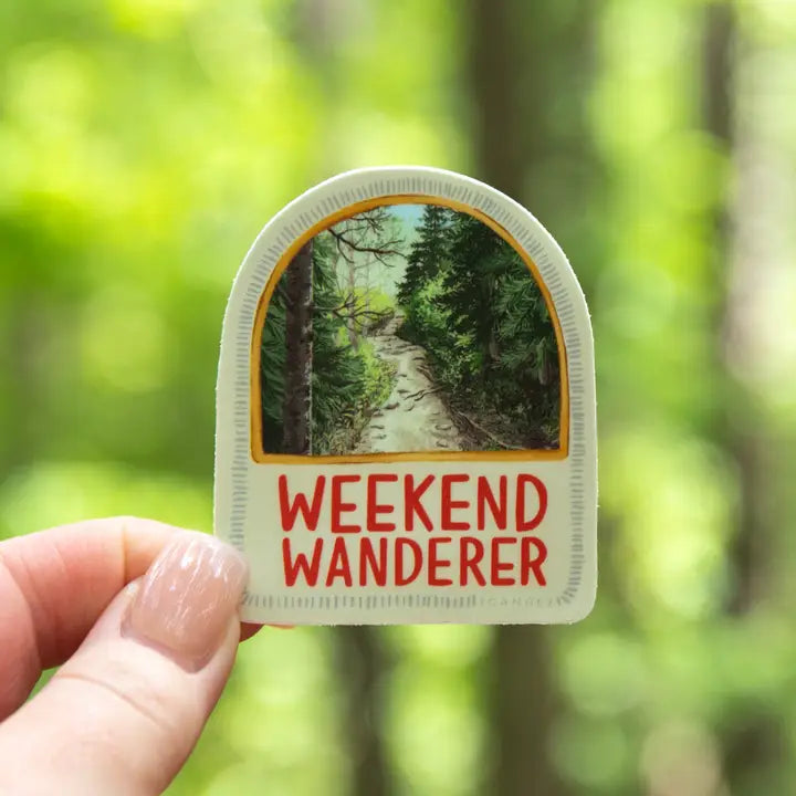 Weekend Wanderer Sticker