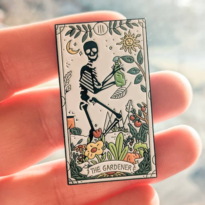 The Gardener Enamel Pin