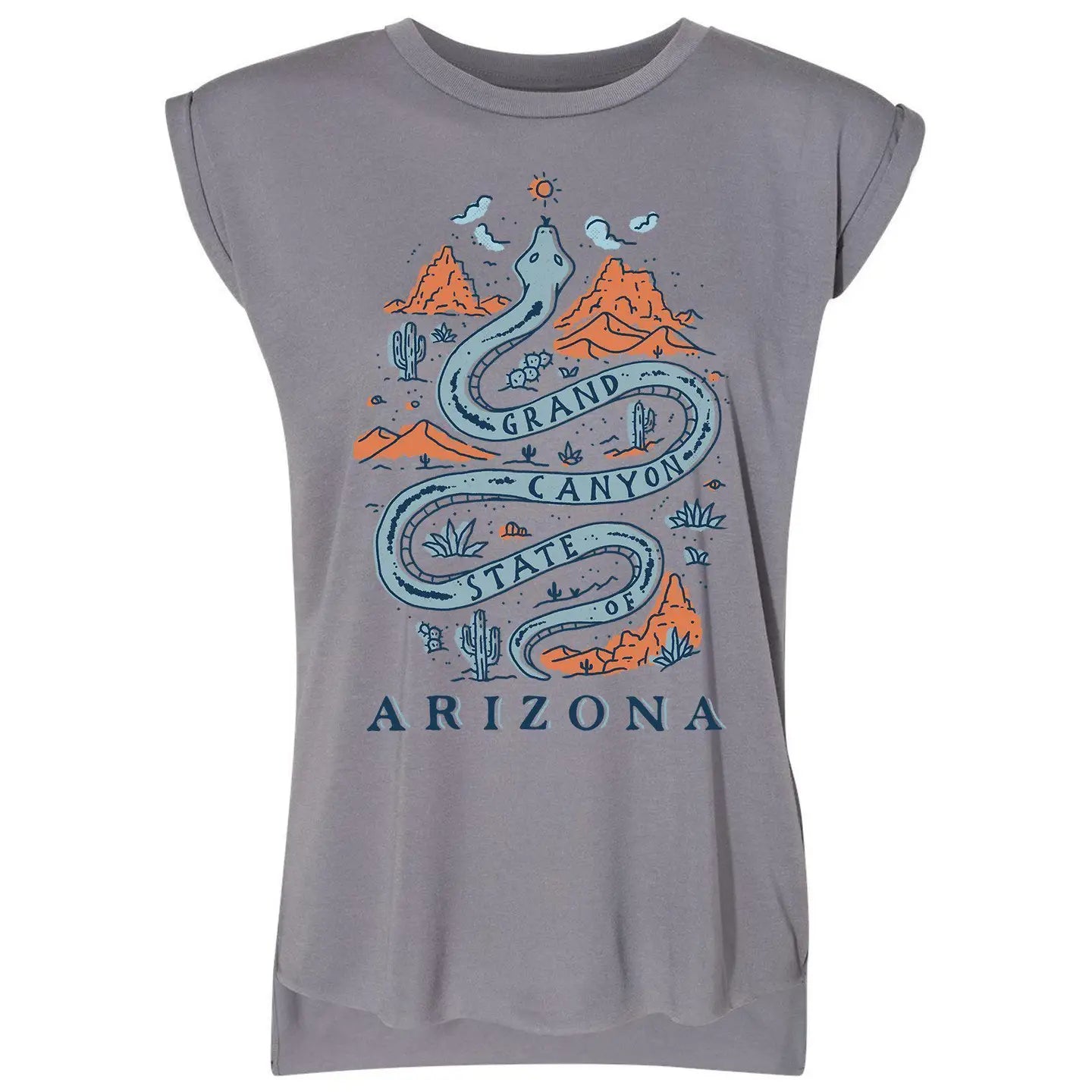 Grand Canyon Snake Flowy Tank