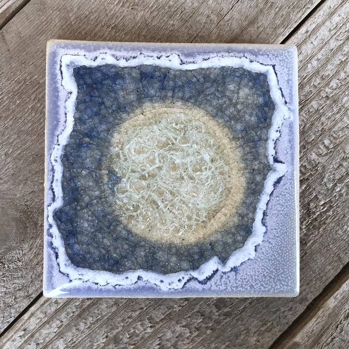 Stoneware & Glass Coaster