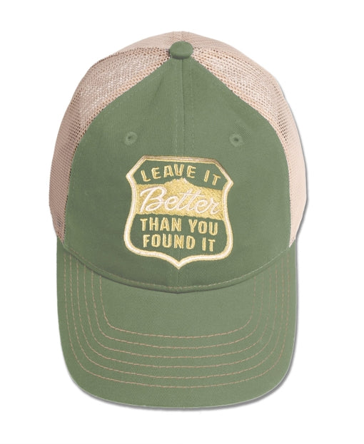 Leave it Better Than You Found It Baseball Cap