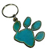 Paw Print Pet Lover's Keychain