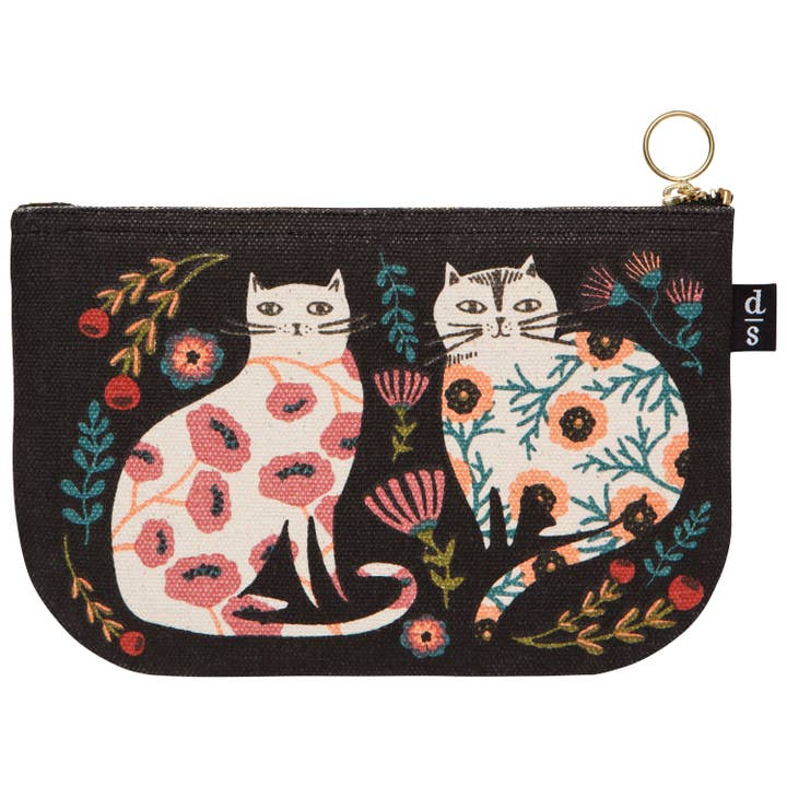 Catbloom Small Zipper Pouch