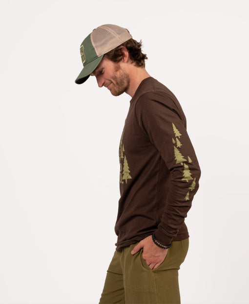 Into the Forest Long Sleeve Organic Tee