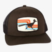 70s Retro Roadrunner Curved Trucker