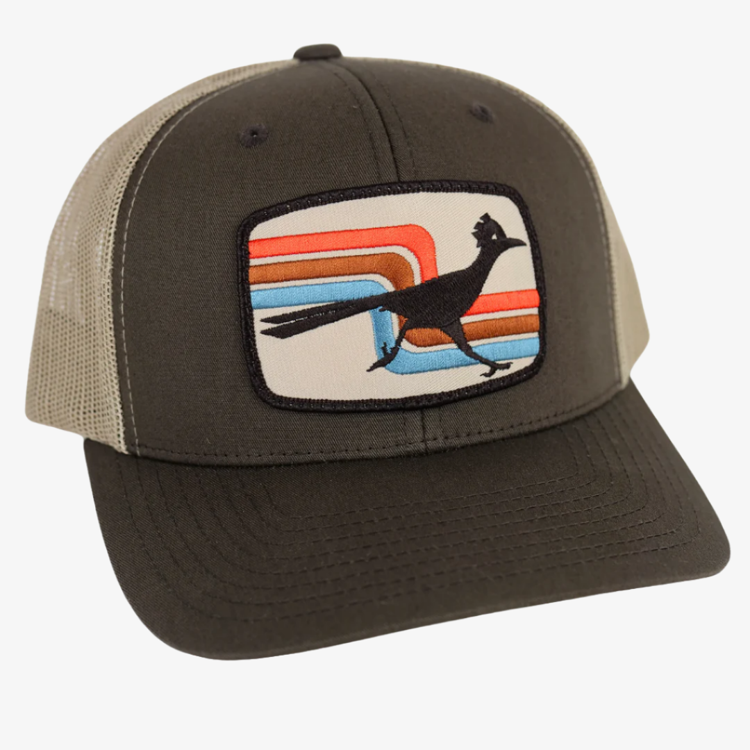 70s Retro Roadrunner Curved Trucker