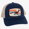 70s Retro Roadrunner Curved Trucker