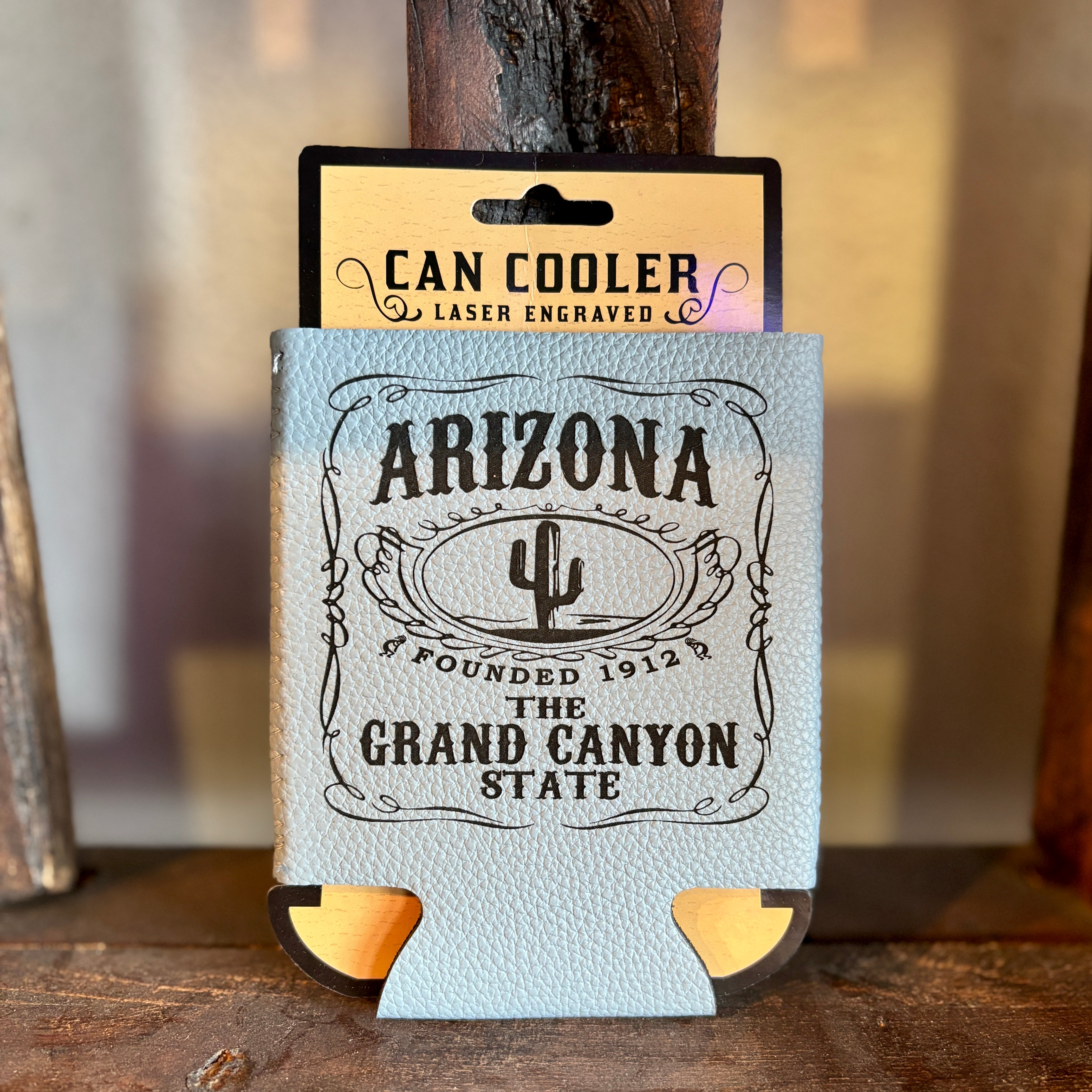 Arizona Leather Koozie