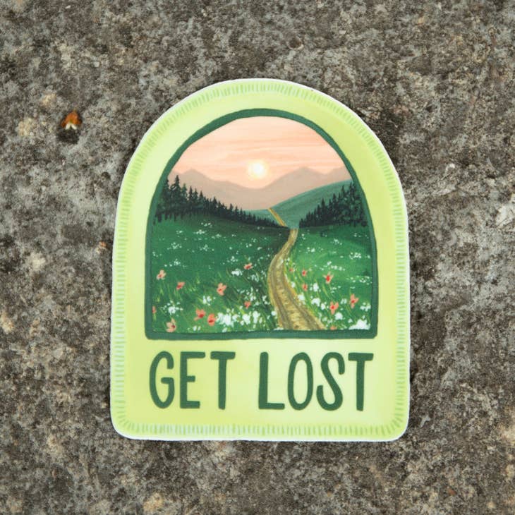 Get Lost Sticker