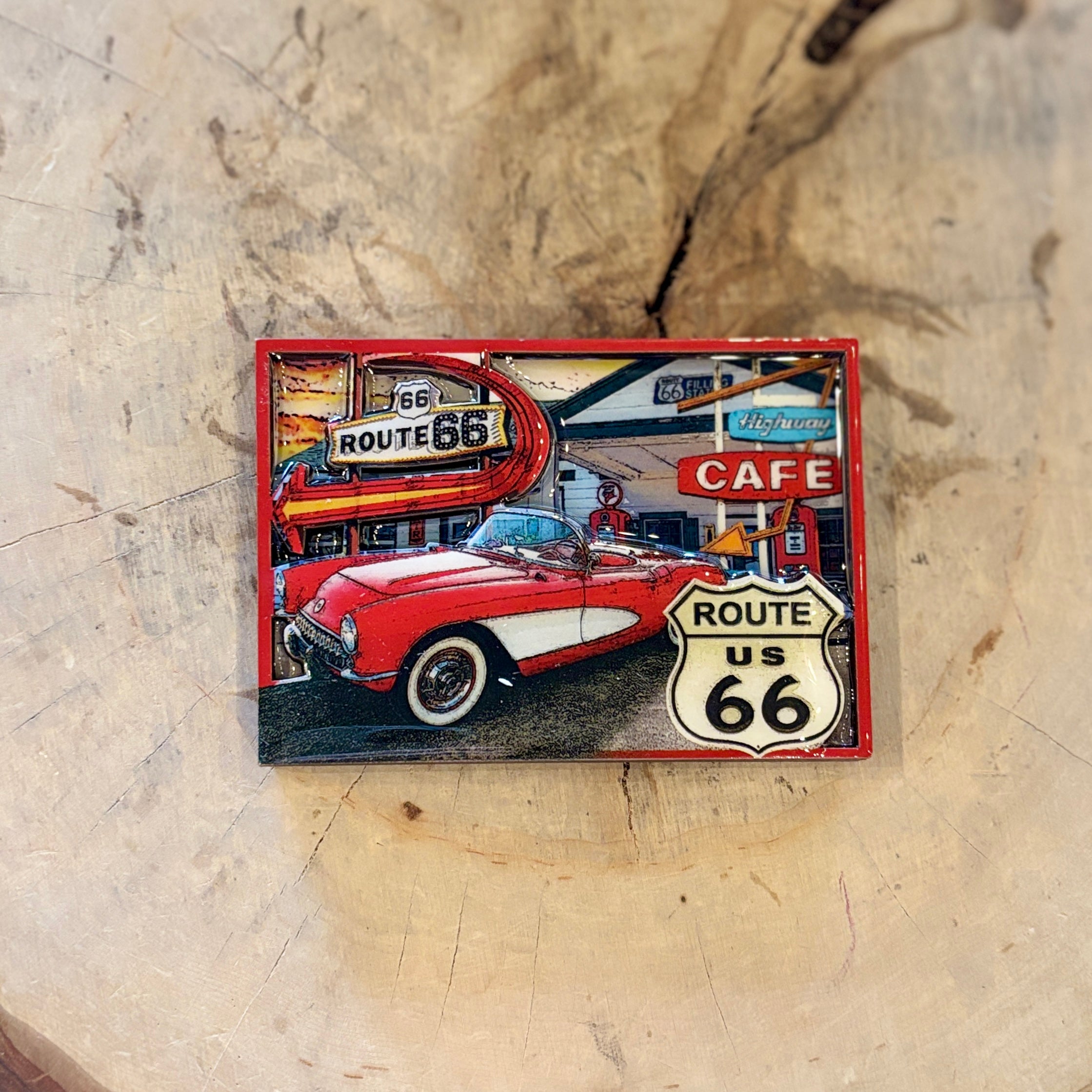 Route 66 Collage Magnet