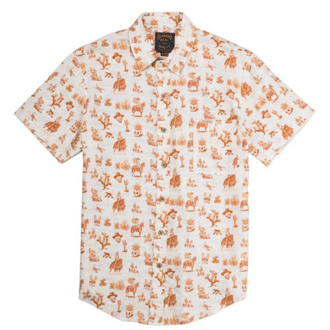 City Slicker Button Up Short Sleeve - Muertos