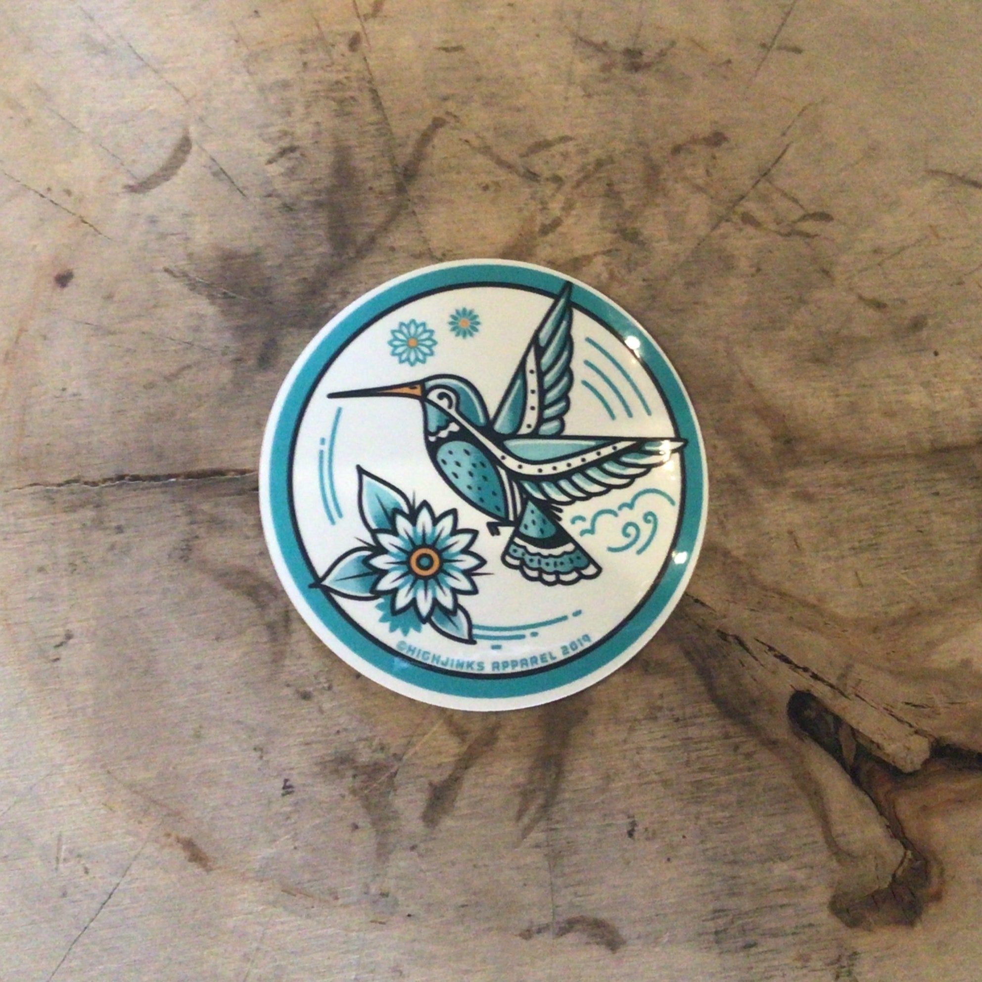 Desert Hummingbird Sticker