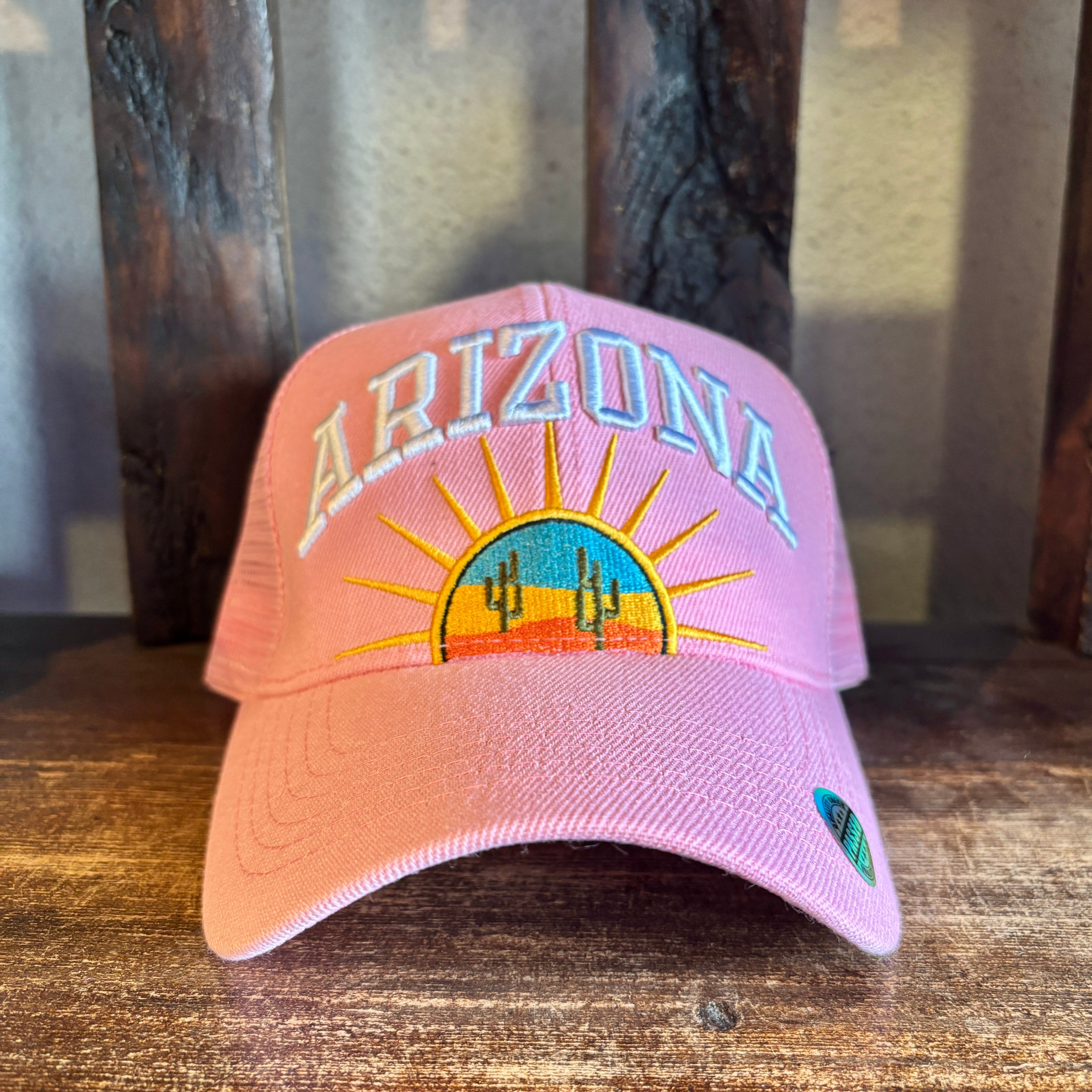 Pink Arizona Sun Trucker