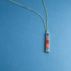 Sedona Sky Reversible Bar Necklace - Vertical