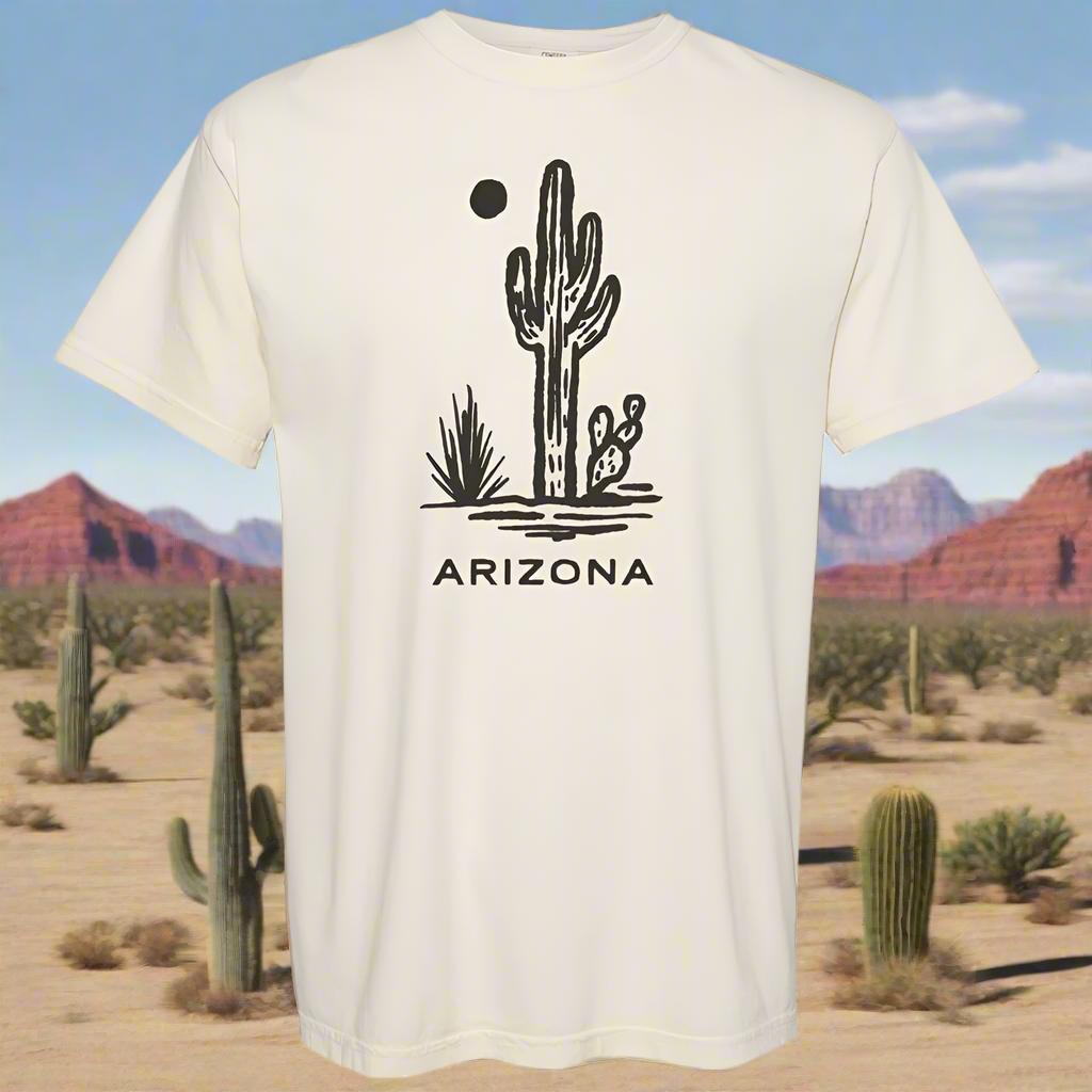 Arizona Giant Saguaro Cactus Tee