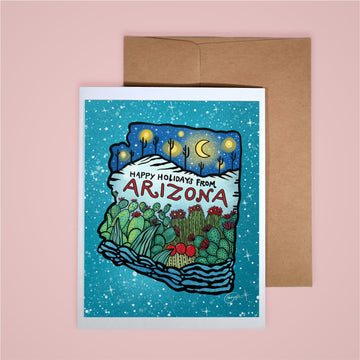 Happy Holidays, AZ Holiday Card