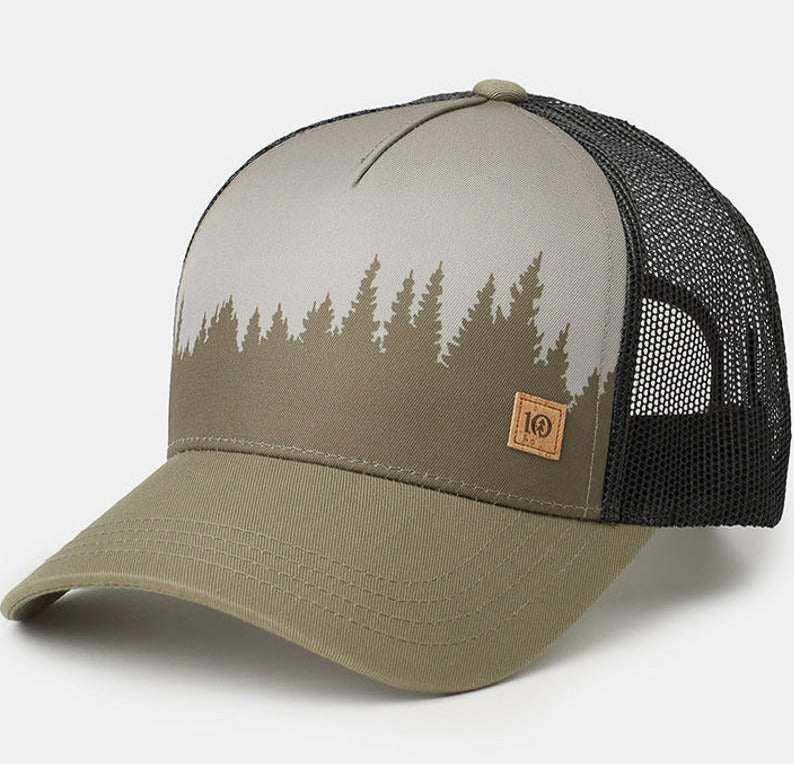 Juniper Altitude Trucker Hat Deep Lichen Green