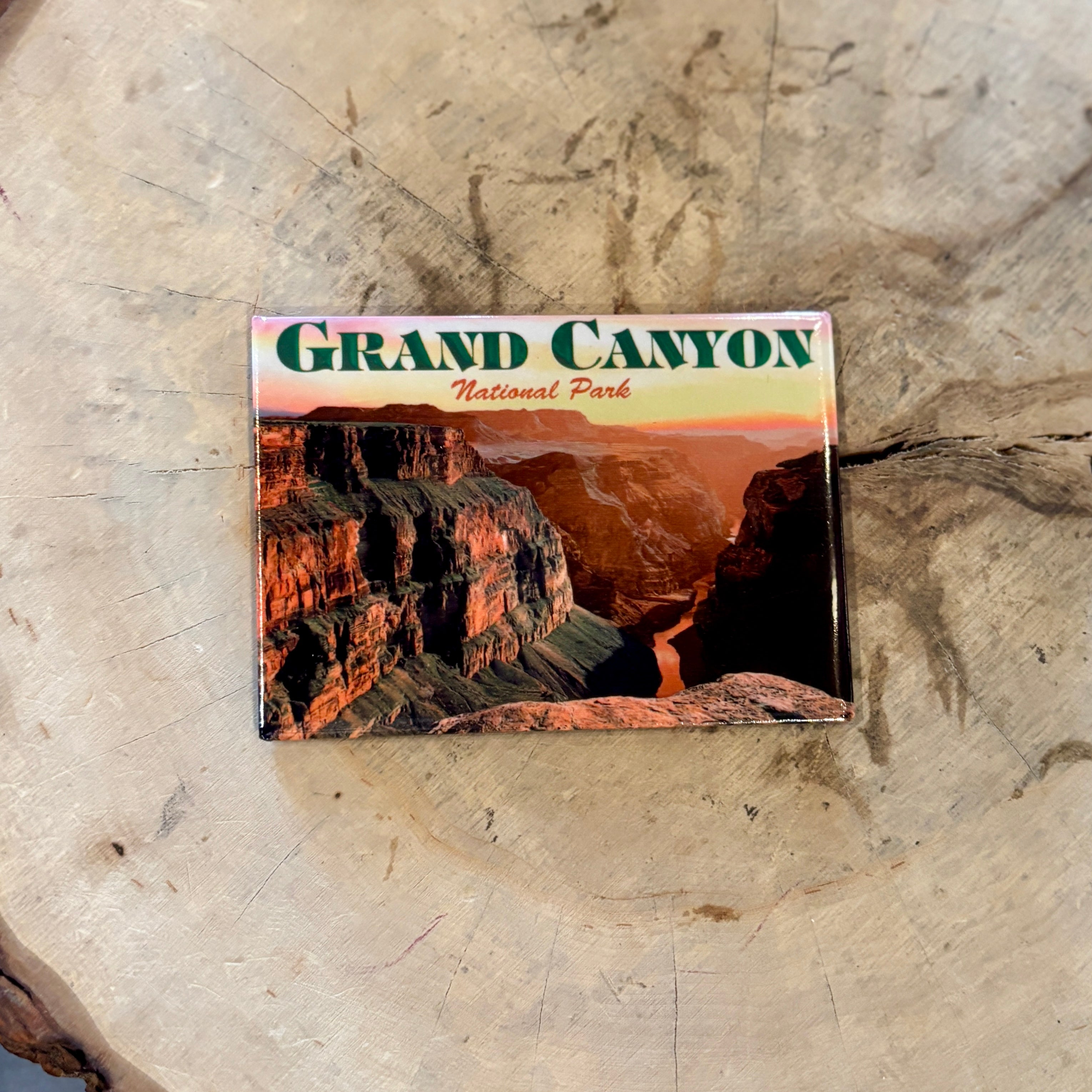 Grand Canyon National Park Square Magnet