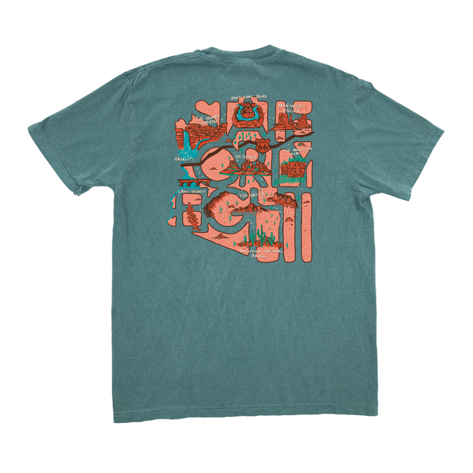 Explore Arizona State Forty Eight Tee