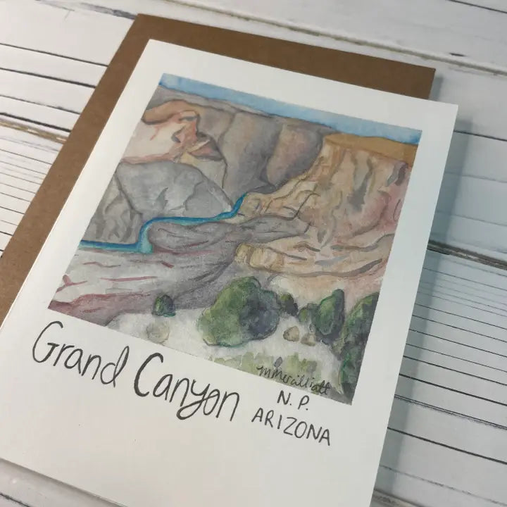 Grand Canyon National Park Greeting Card