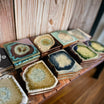 Stoneware & Glass Arizona Coaster