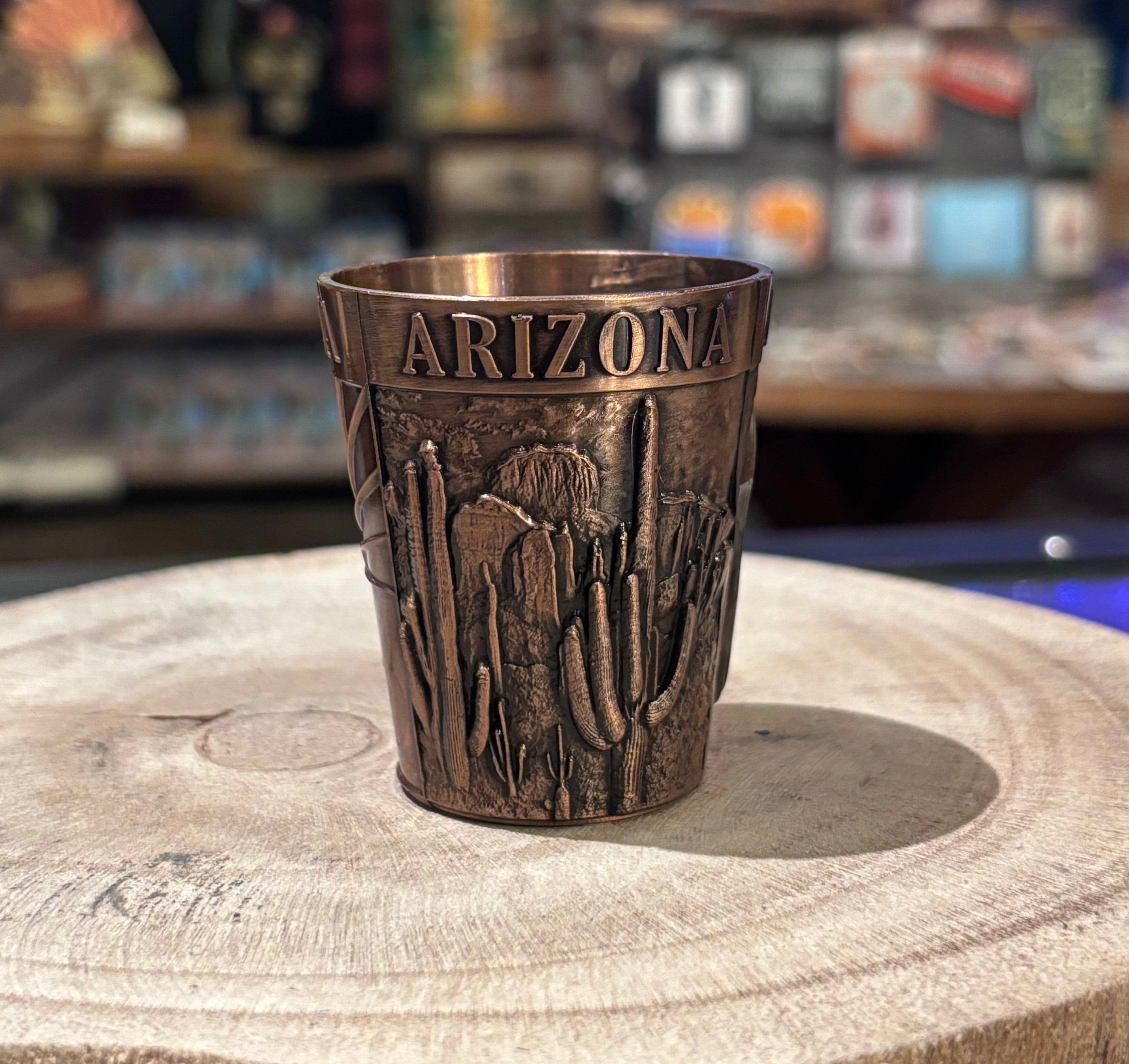 Arizona Copper Shot Glass