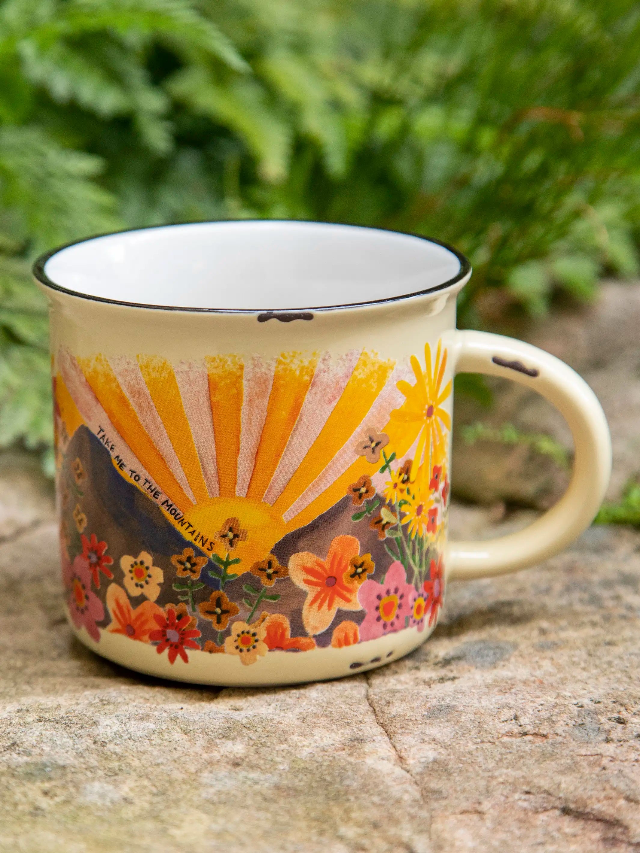 Camp Coffee Mug - Mountains