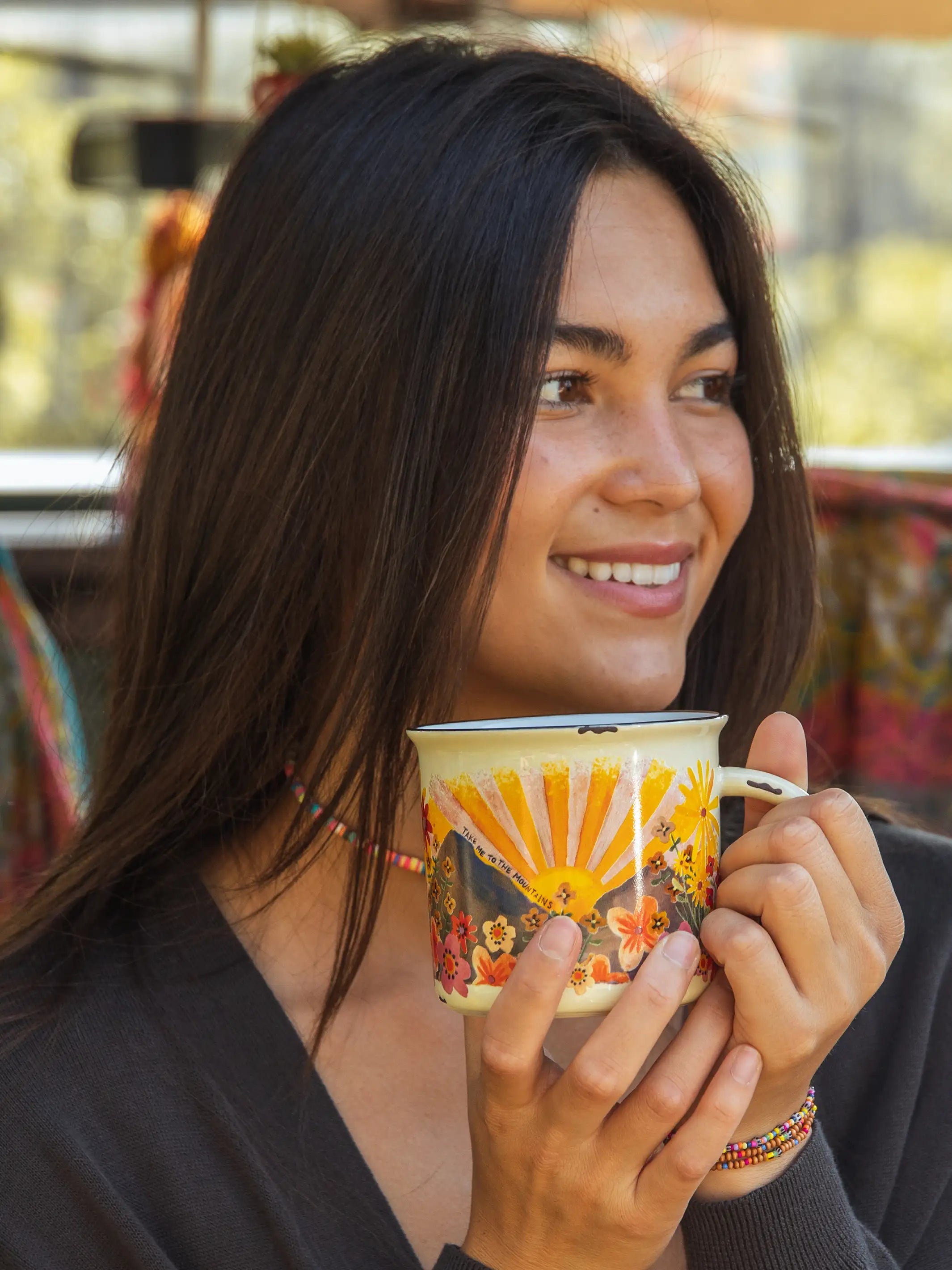 Camp Coffee Mug - Mountains