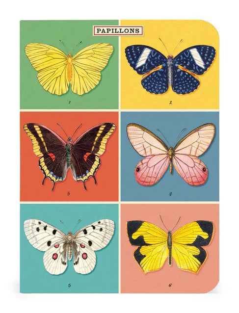 Butterfly Vintage Mini Notebooks