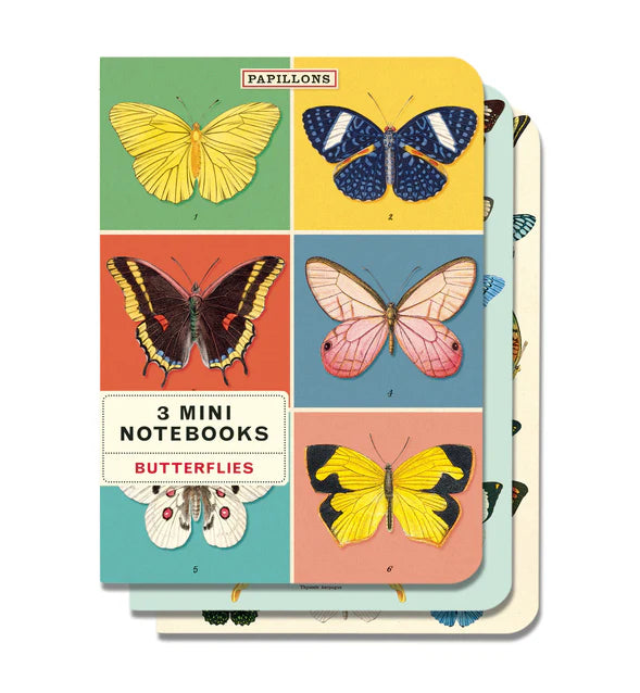 Butterfly Vintage Mini Notebooks