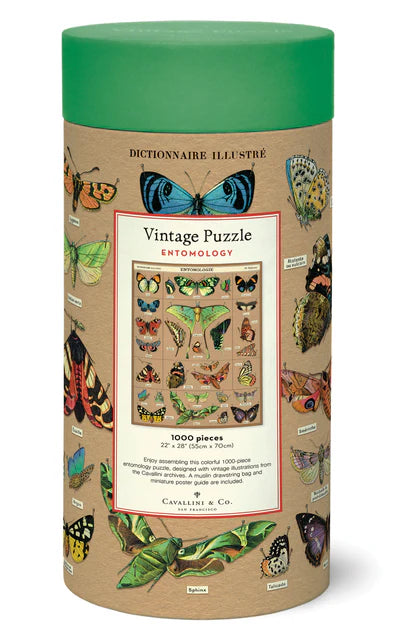 Entomology Vintage Puzzle