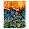 Quail Sun 8 x 10 Art Print