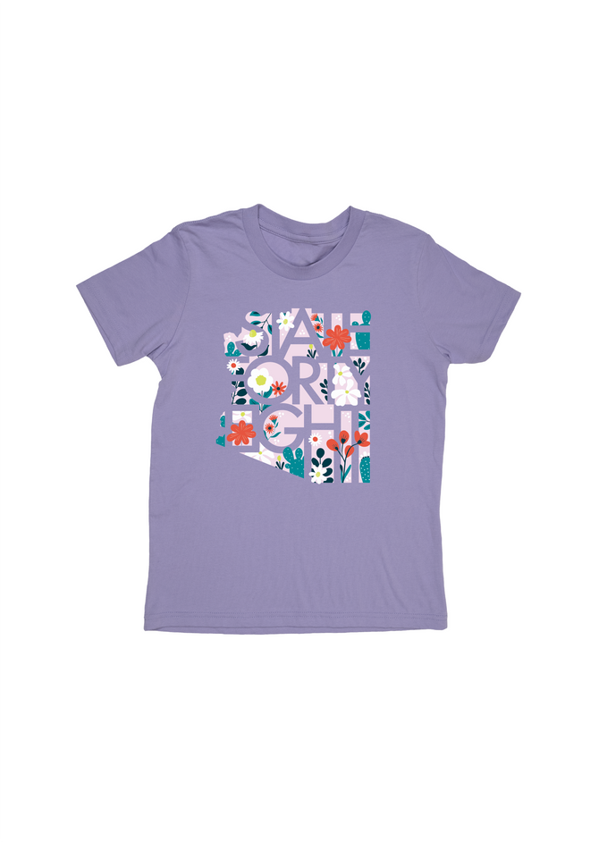 State Forty Eight Kids' Tee - Blossom & Bloom