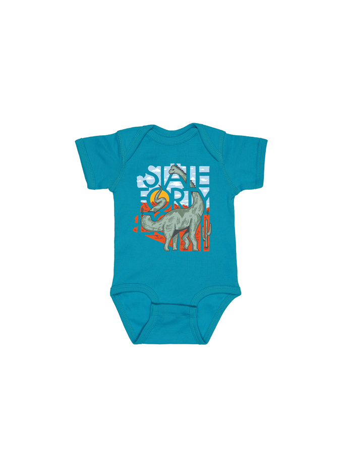 State Forty Eight Onesie - Sonorasaurus