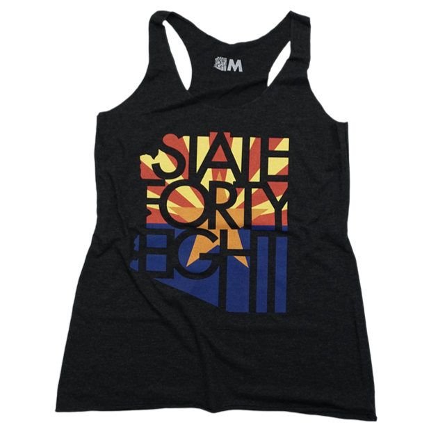 State Forty Eight Racerback Tank - AZ Flag