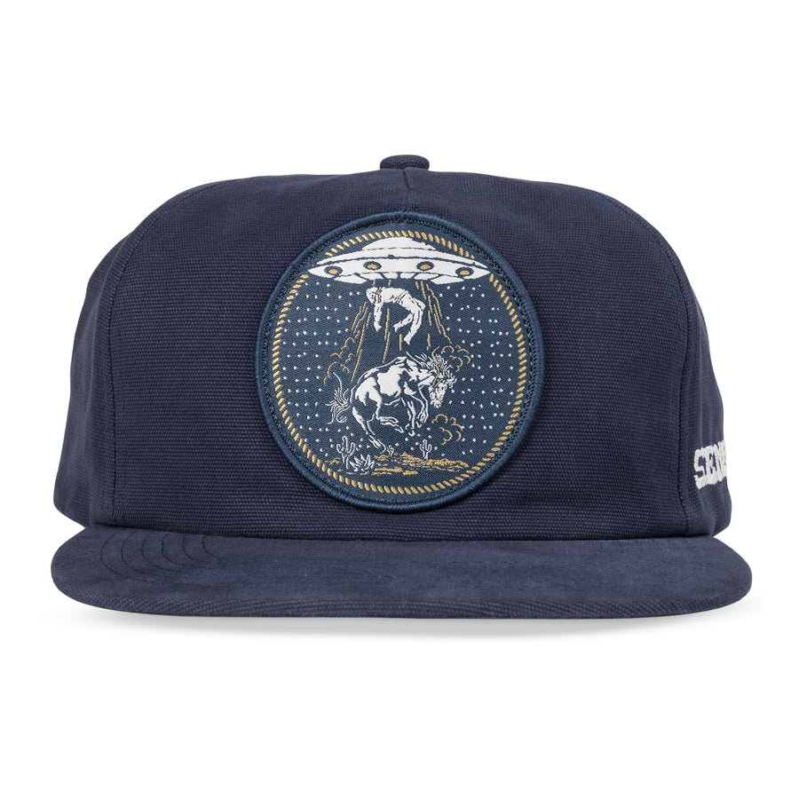 Charros & Aliens Flat Brim Hat