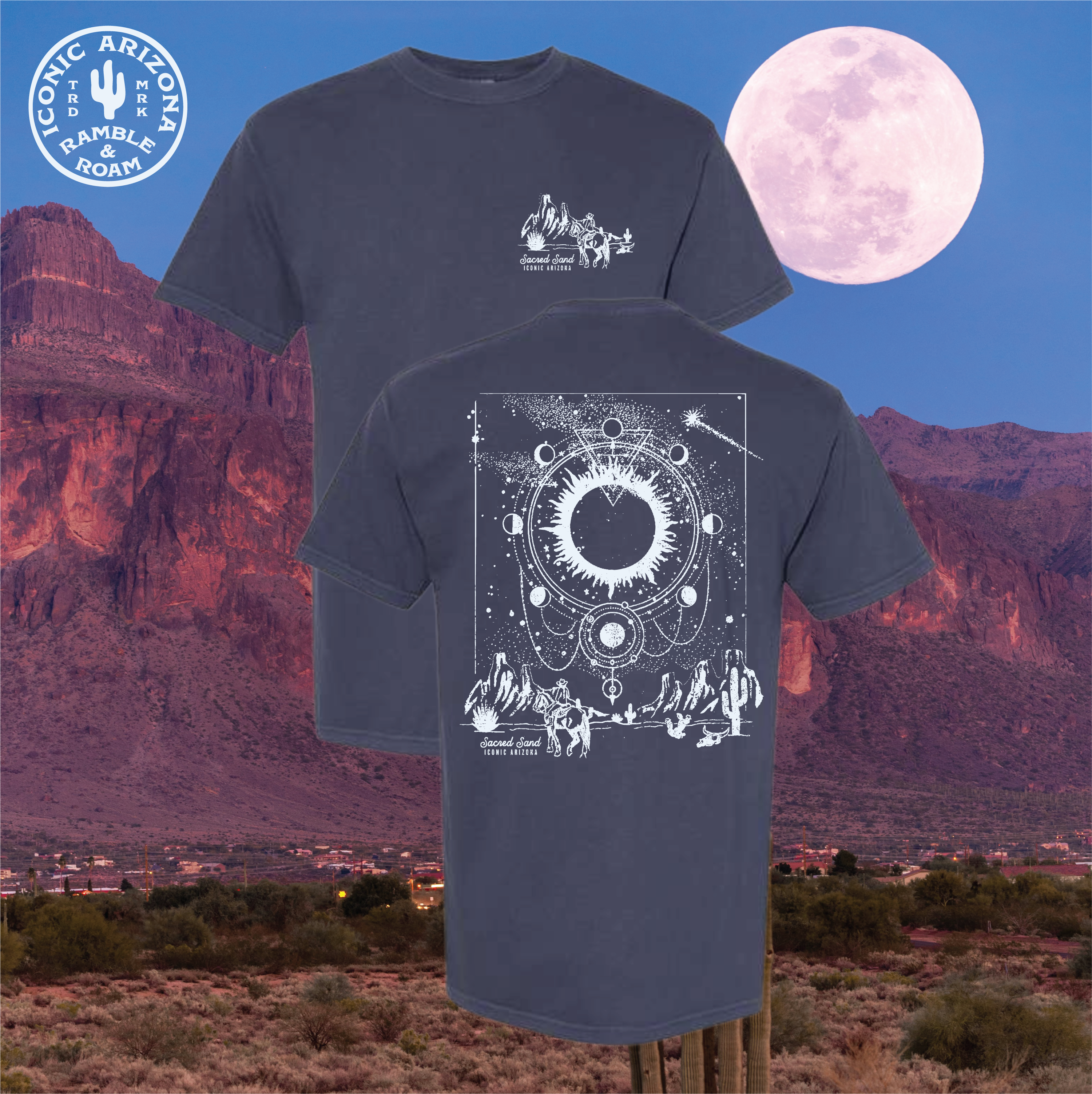 Iconic Arizona Sacred Sands Tee