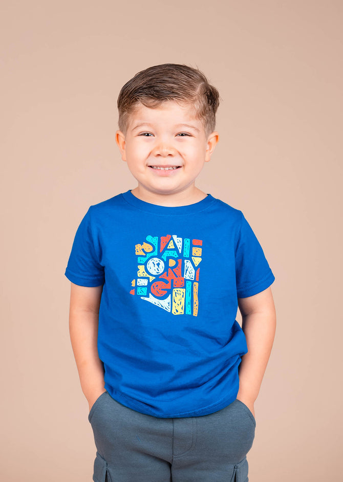 State Forty Eight Toddler Tee - Scribble