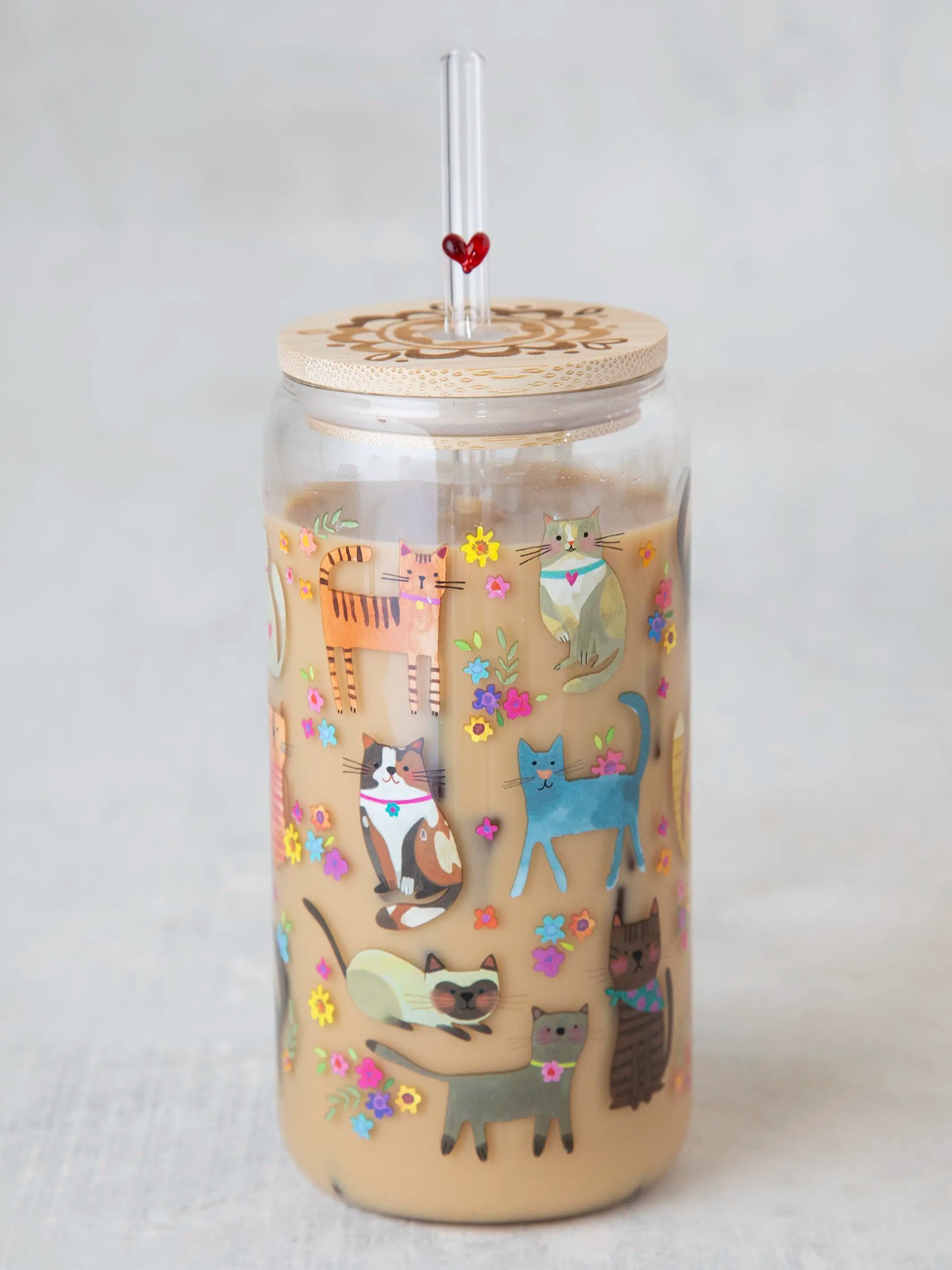 Glass Tumbler - Cats