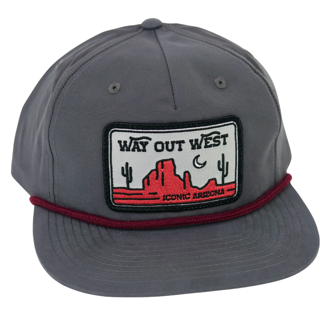 Way Out West Rope Unstructured Hat