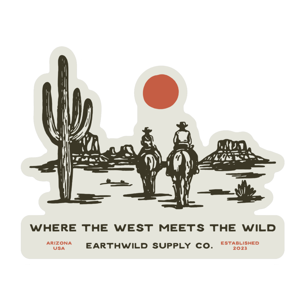 Where The West Meets The Wild Sticker