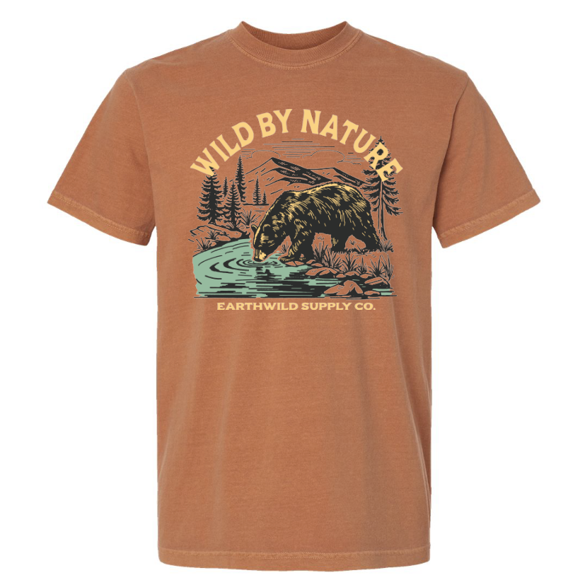 Wild by Nature Unisex Bear Adventure Tee