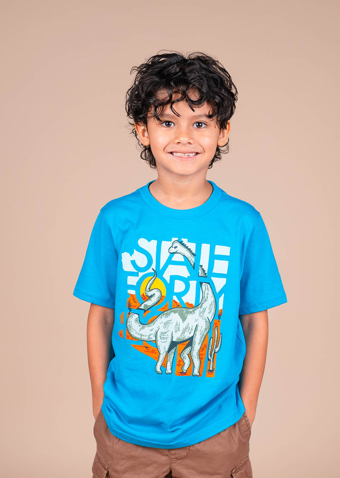 State Forty Eight Kids' Tee - Sonorasaurus