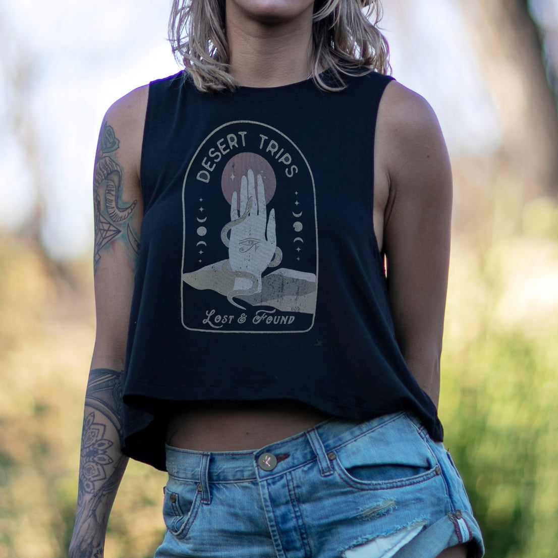 Desert Trips Crop Tank