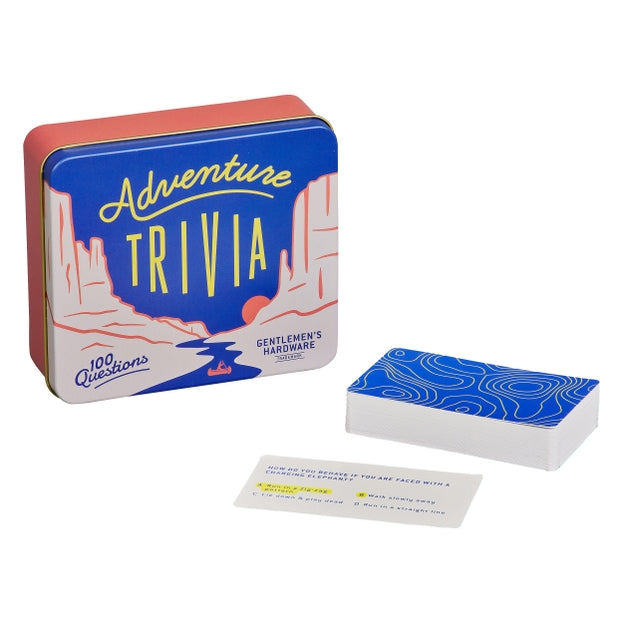 Adventure Trivia 100 Card Game Set