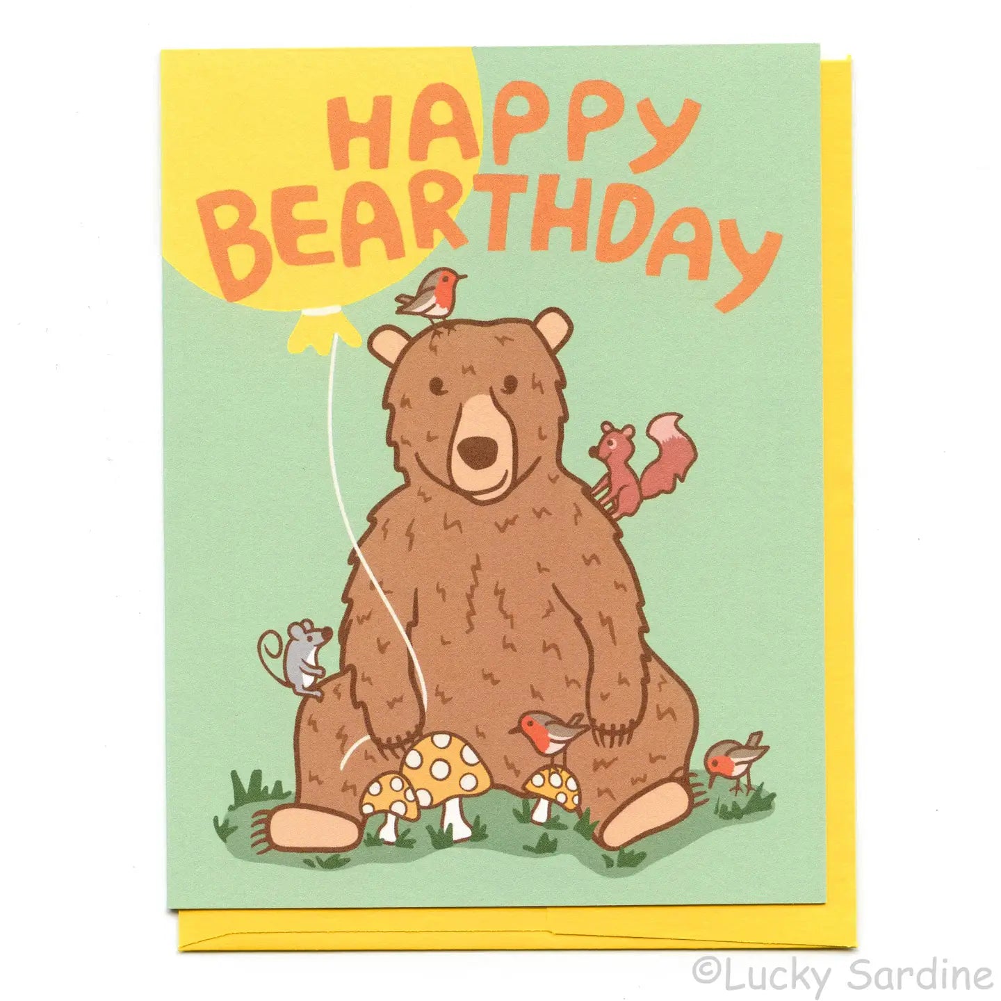 Happy Bearthday Card